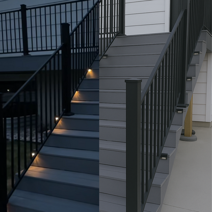 🔥 2026 Hot Sale 50% OFF🔥 FONOME™ Solar Deck Lights – Waterproof Outdoor Lighting for Stairs, Railings & Gardens