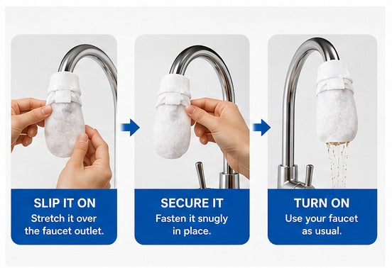 Reusable Faucet Water Filter 💧