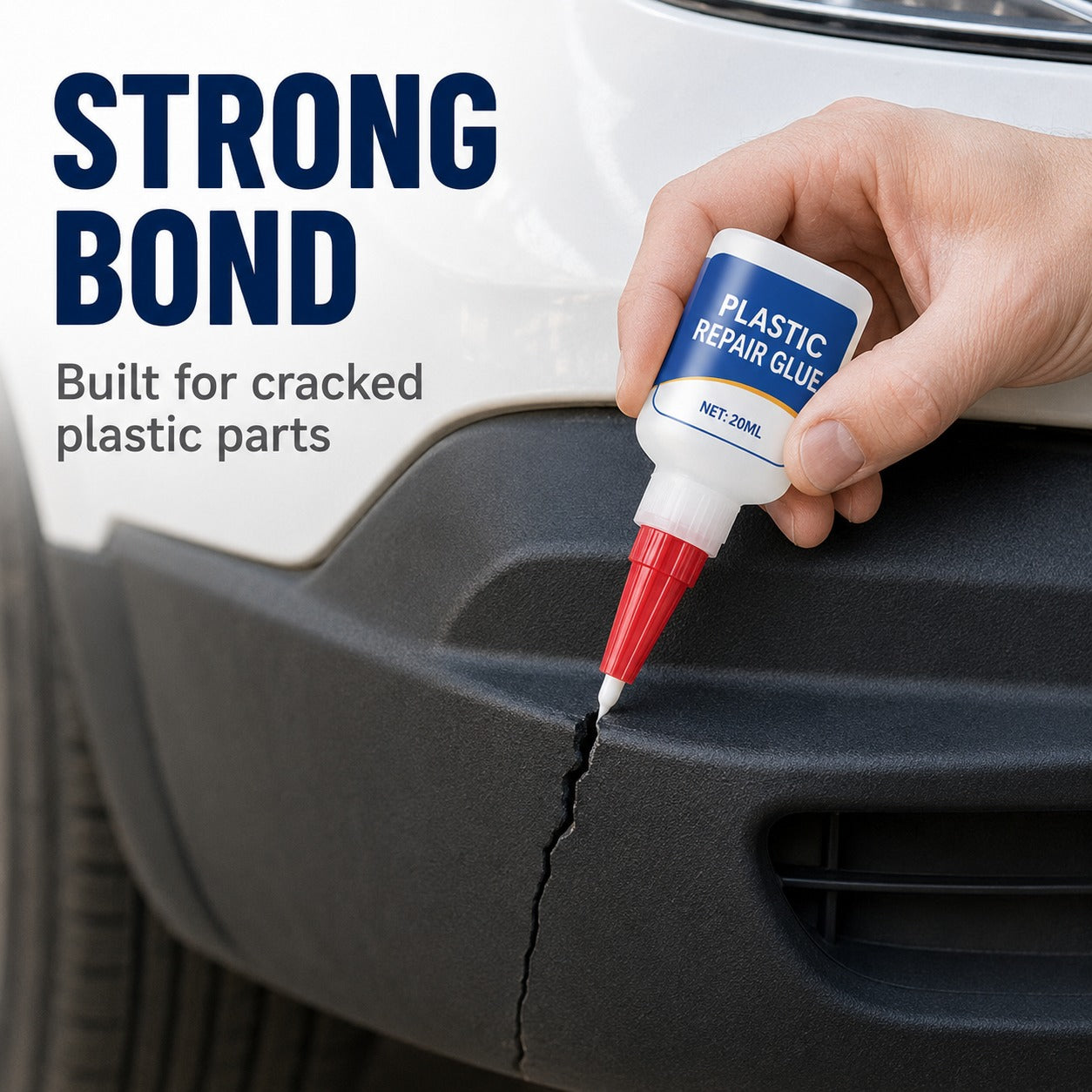 🚗 Plastic Repair Glue Fix Cracked Car Parts Without Replacement 🔧