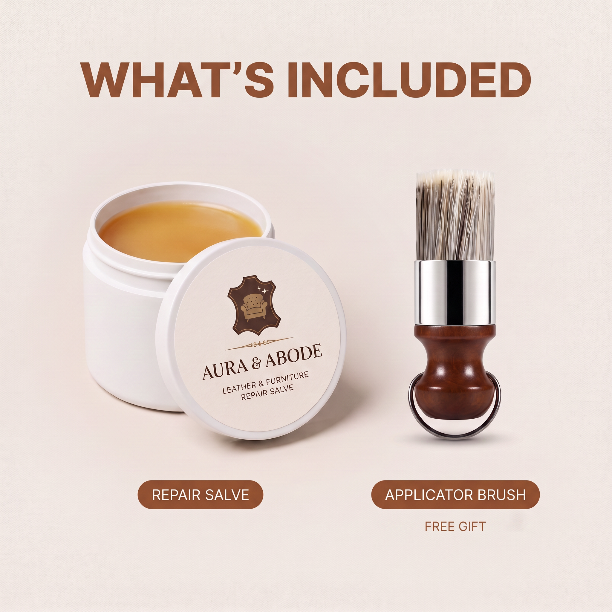 Aura & Abode -  Leather & Furniture Repair Salve