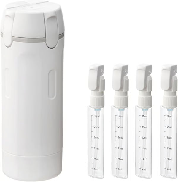 🎉 4-in-1 Travel Dispenser Bottles – Leak-Proof, Refillable & TSA Approved
