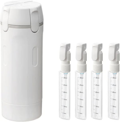 🎉 4-in-1 Travel Dispenser Bottles – Leak-Proof, Refillable & TSA Approved