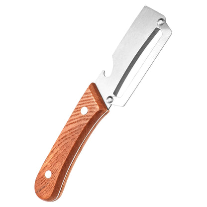 Fonome™  Wooden-Handled Stainless Steel Shredder and Peeler