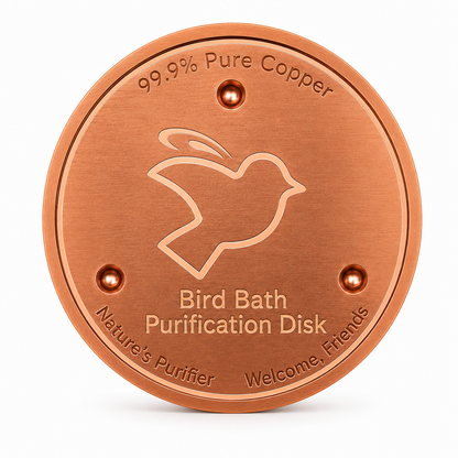 Purifies Bird Bath Water
