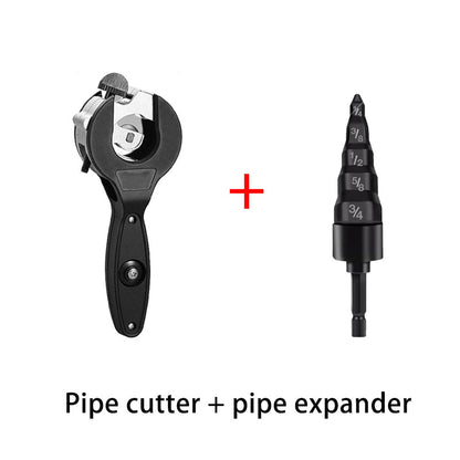One-Hand Ratcheting Pipe Cutter for PVC & Plastic Tubing