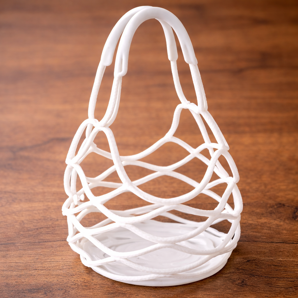 Fonome™ 2-in-1 Silicone Mesh Bag & Heat-Resistant Trivet Mat for Hot Bowls (Offer)