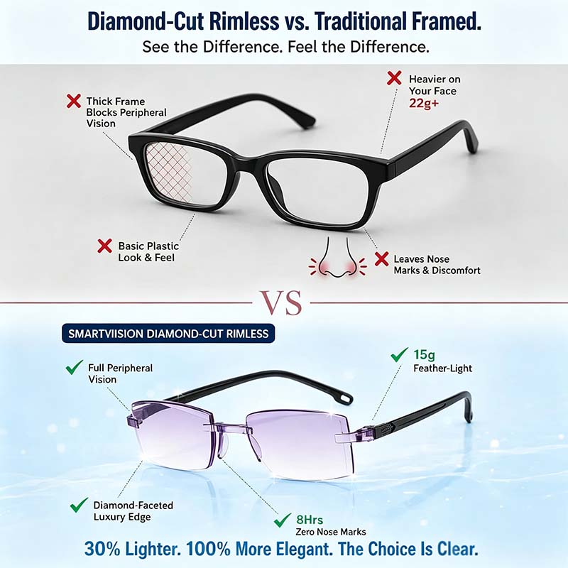 👓 FONOME™ Multi-Zone Photochromic Reading Glasses