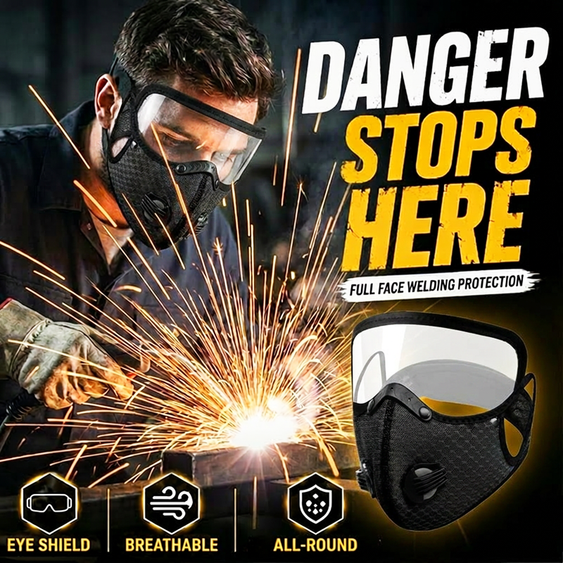 FONOME GardenShield™ Full-Face Dust Protection Mask (6/17) （offer)
