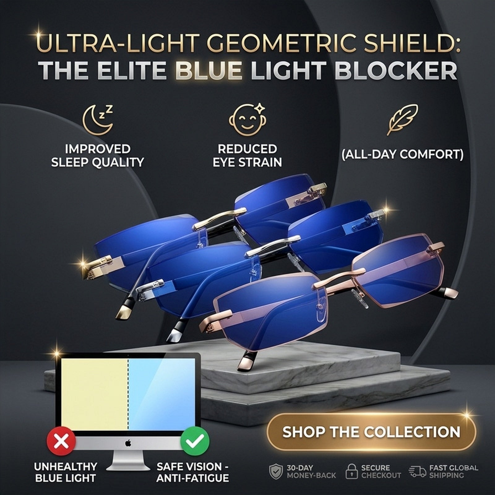 Smart Auto-Focus Reading Glasses | Crystal Clear Vision for Seniors 👓❤️ (Copy)