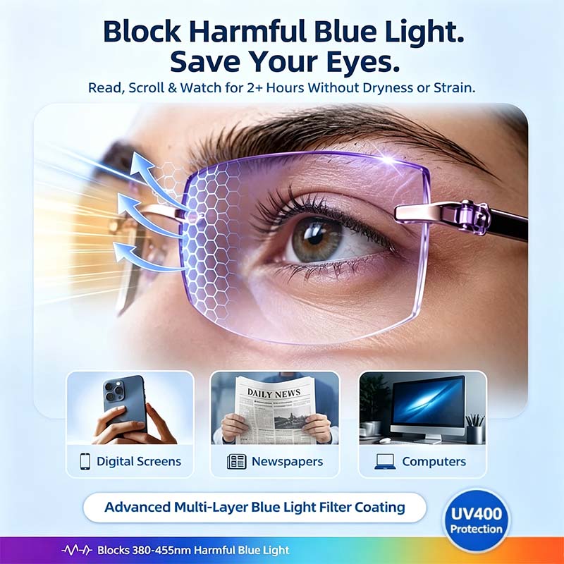 Smart Auto-Focus Reading Glasses | Crystal Clear Vision for Seniors 👓❤️