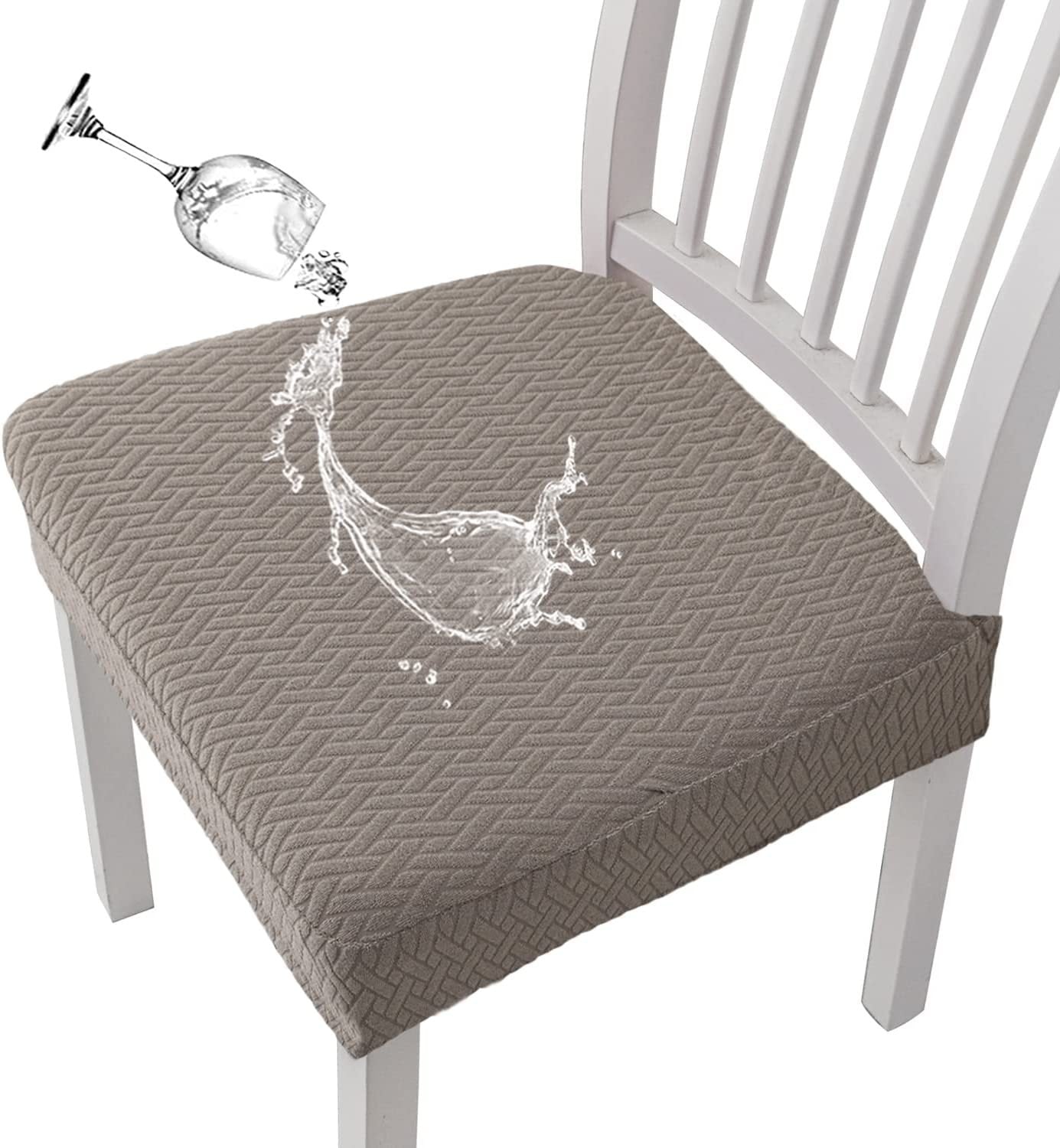 ⏳ FINAL 24 HOURS · 50% OFF🪑Waterproof Jacquard Chair Seat Covers – Protect And Refresh