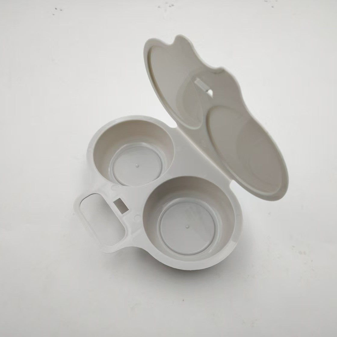 🥳2026 HOT SALE🥳💞50K+ SOLD! 🥗🎁 50% OFF + BUY 2 GET 1 FREE! Microwave Egg Poacher – From £4.99! Dual‑cavity, non‑stick & easy clean. Healthier than frying – stock up & save! 🏠✅