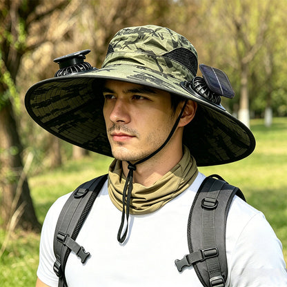 2026 HOT SALE | Solar Breeze Cooling Hat – Stay Shaded & Breezy Outdoors