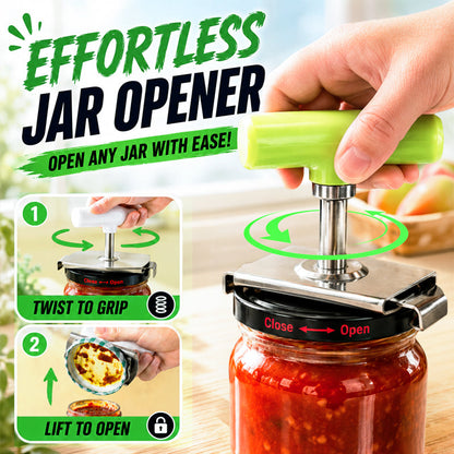 📢📢Last Day-50% OFF!!⏰ Utilo™ Stainless Steel Jar Opener & Bottle Lid Remover (Offer)
