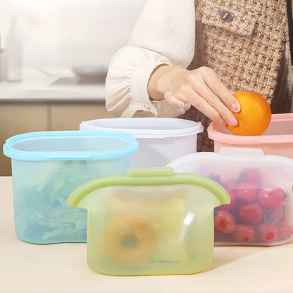 KUBOZN® 4-in-1 Silicone Food Bags — The Last Storage Solution You'll Ever Need
