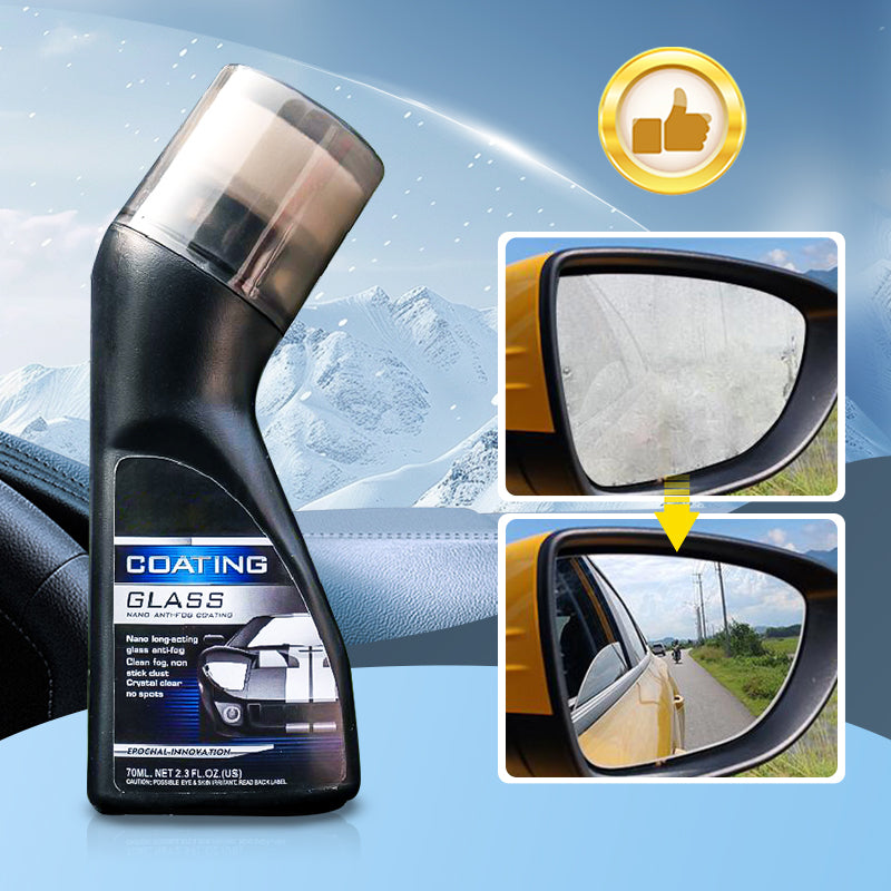 ❄️ Micromolecular Anti-Fog Coating Wiper – Keeps Your Windshield Clear & Fog-Free 🧽✨