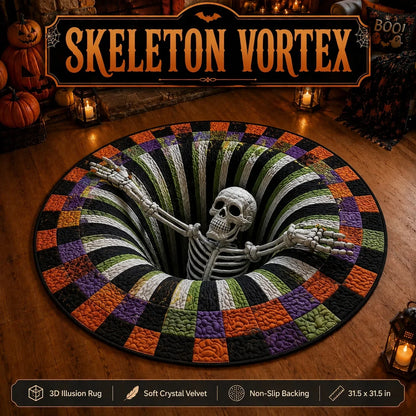 🆙Halloween 3D Illusion Rug
