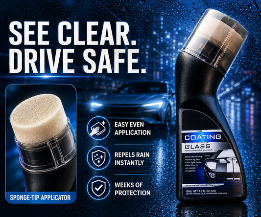 FONOME SteamClear™ Anti-Fog Mirror Wiper