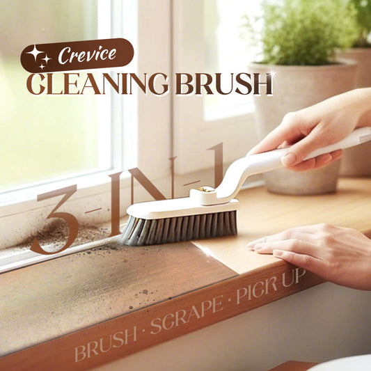 🔥LAST DAY SALE-50% OFF🎁3-In-1 Multi-Function Rotating Crevice Cleaning Brush (offer)