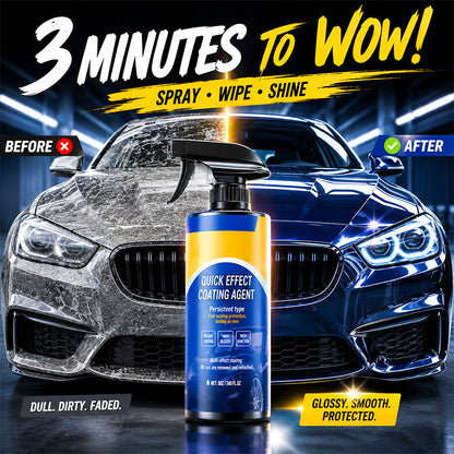 🚗✨ Advanced Car Quick-Acting Coating Agent Spray – Clean, Shine & Protect in Minutes