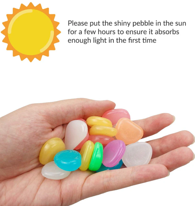 🎁 Limited Time Deal – Mixed Color Glow Luminous Stones