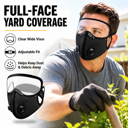 🔥FONOME GardenShield™ Full-Face Yard Work Mask🔥