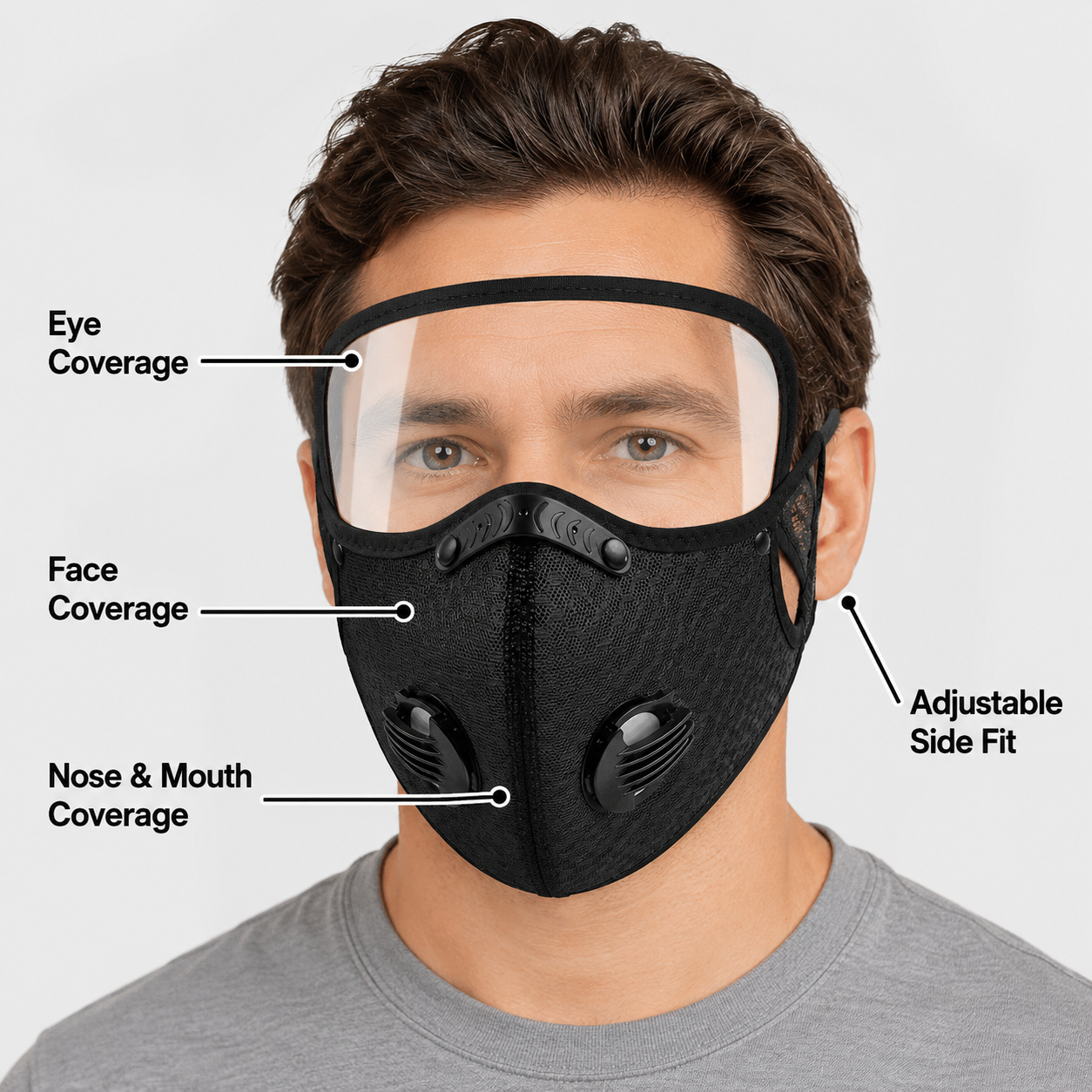 🔥FONOME GardenShield™ Full-Face Yard Work Mask🔥