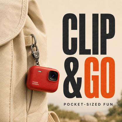 📸 FONOME™ SnapCharm Mini Camera – Tiny Camera, Big Memories