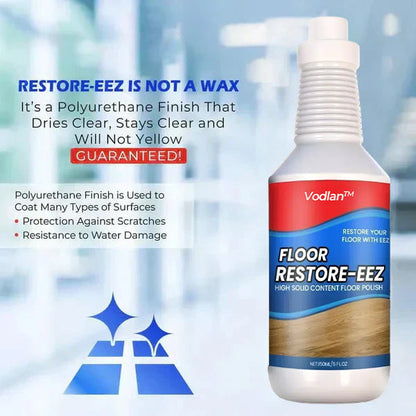 Floor Restorer – Fast-drying, non-toxic shine. ✨ (Offer)