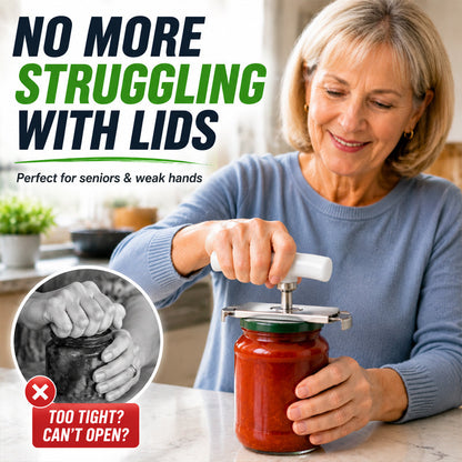 📢📢Last Day-50% OFF!!⏰ Utilo™ Stainless Steel Jar Opener & Bottle Lid Remover (Offer)