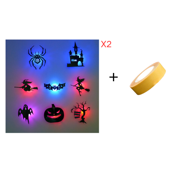 Halloween Glow in Dark Wall Stickers