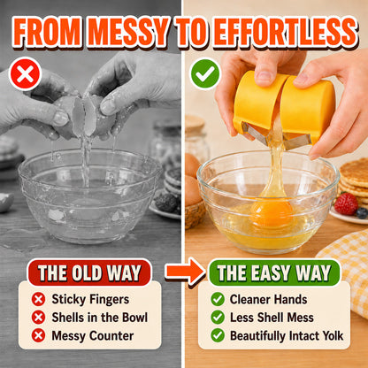 🔥2026 HOT SALE🔥🔥Limited-time 😮‍💨 🍳 Quick Egg Cracker Tool – Open Hundreds Of Eggs Faster & Cleaner 🔥