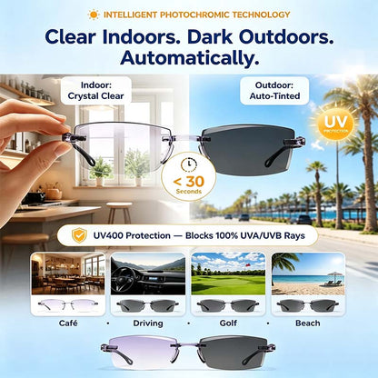 Smart Auto-Focus Reading Glasses | Crystal Clear Vision for Seniors 👓❤️