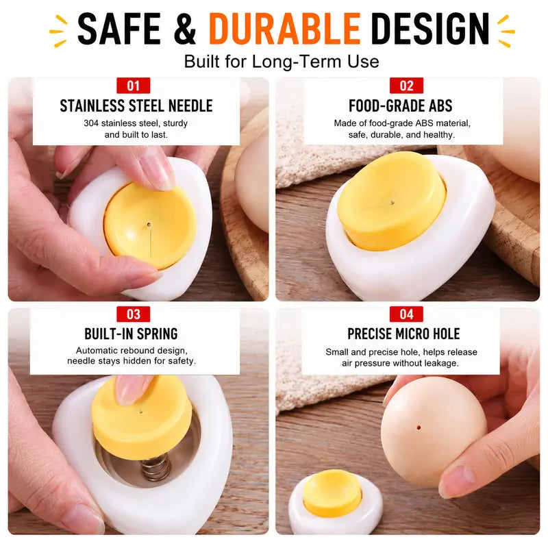 🥚Egg Piercer with Stainless Steel Needle
