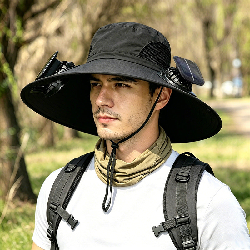 2026 HOT SALE | Solar Breeze Cooling Hat – Stay Shaded & Breezy Outdoors