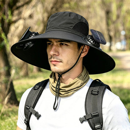 2026 HOT SALE | Solar Breeze Cooling Hat – Stay Shaded & Breezy Outdoors