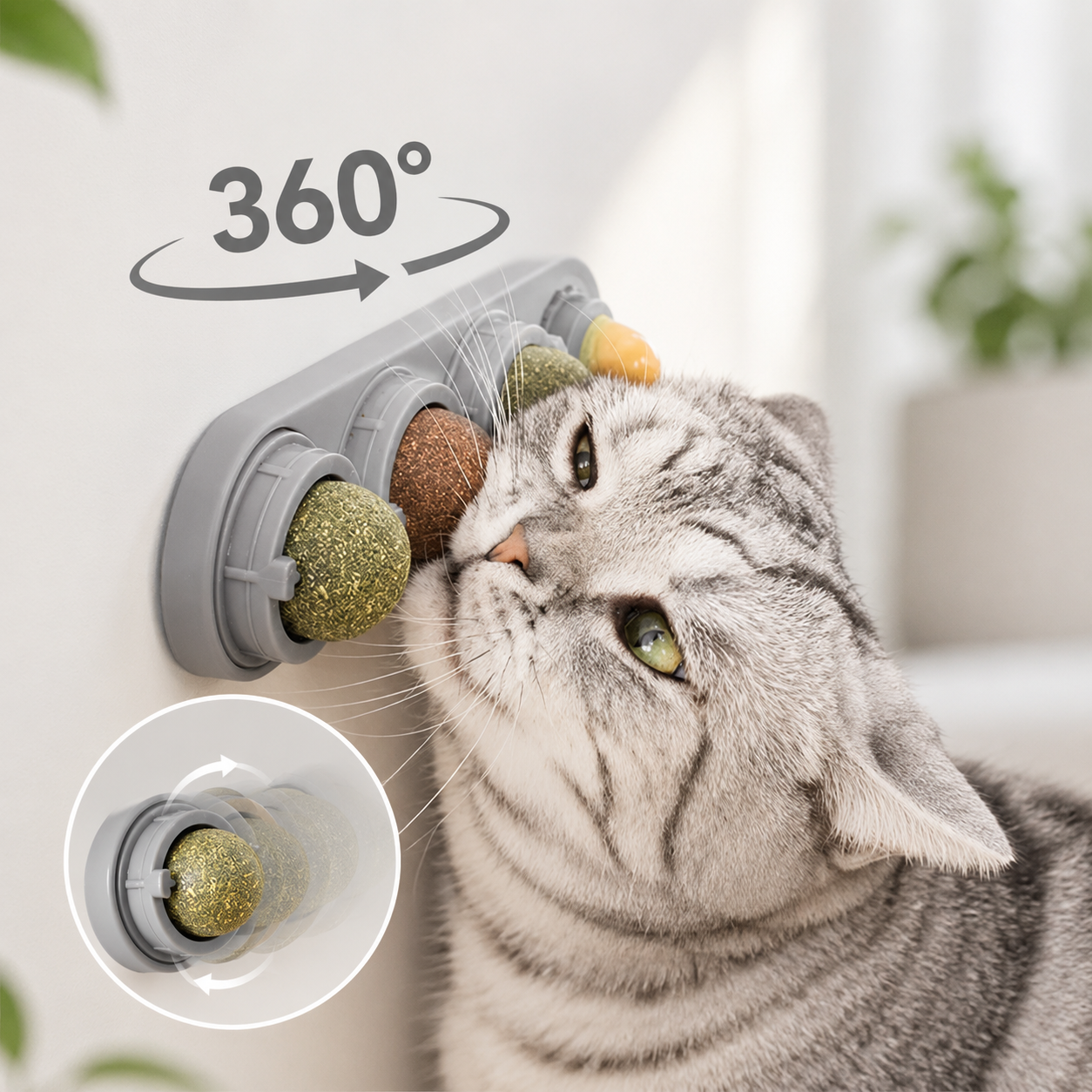 4 Flavor Cat Enrichment Station