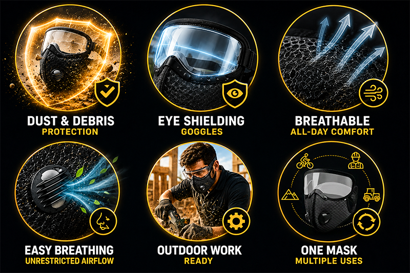 FONOME GardenShield™ Full-Face Outdoor Protection System（offer）