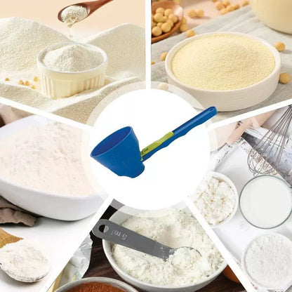 Fonome™ 2-in-1 Spill-Proof Scoop & Funnel — For Coffee, Protein & Baking (Offer)