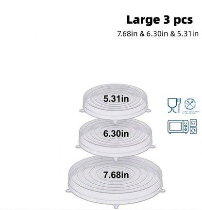 Fonome™ Reusable Silicone Lids — 6 PCS Stretch Bowl & Pot Covers