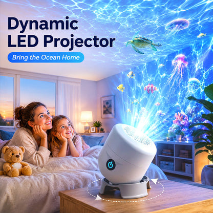 🔥Hot Sale🔥 Fonome™ Dynamic Rotating LED Projector Light