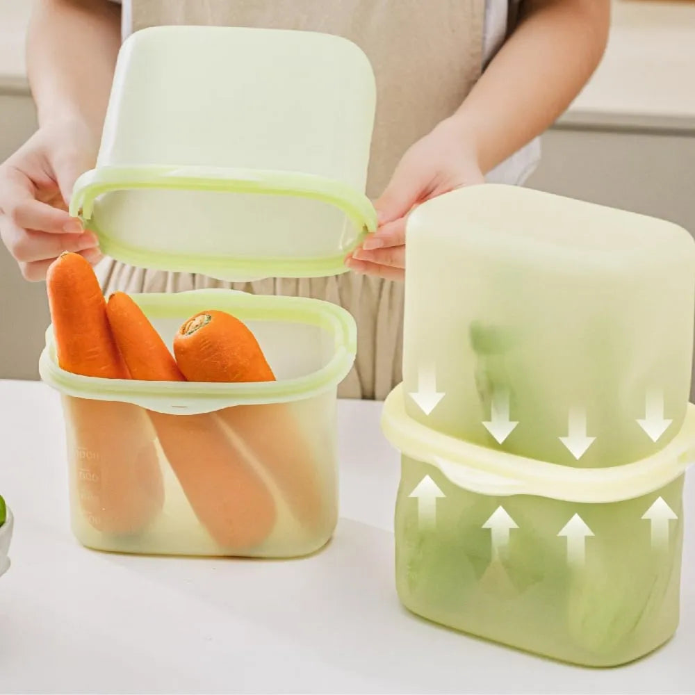 KUBOZN® 4-in-1 Silicone Food Bags — The Last Storage Solution You'll Ever Need