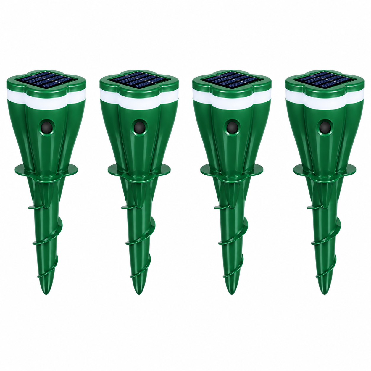 Fonome™ Solar Sonic Mole Repellent Stakes – Waterproof Ultrasonic Yard Pest Repeller (Offer)