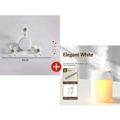 🌀 Nieuwe plafondventilatorlamp met E27-fitting – 2-in-1 stille LED-ventilator met afstandsbediening, energiezuinige combinatie van verkoeling & verlichting voor thuis, in de slaapkamer