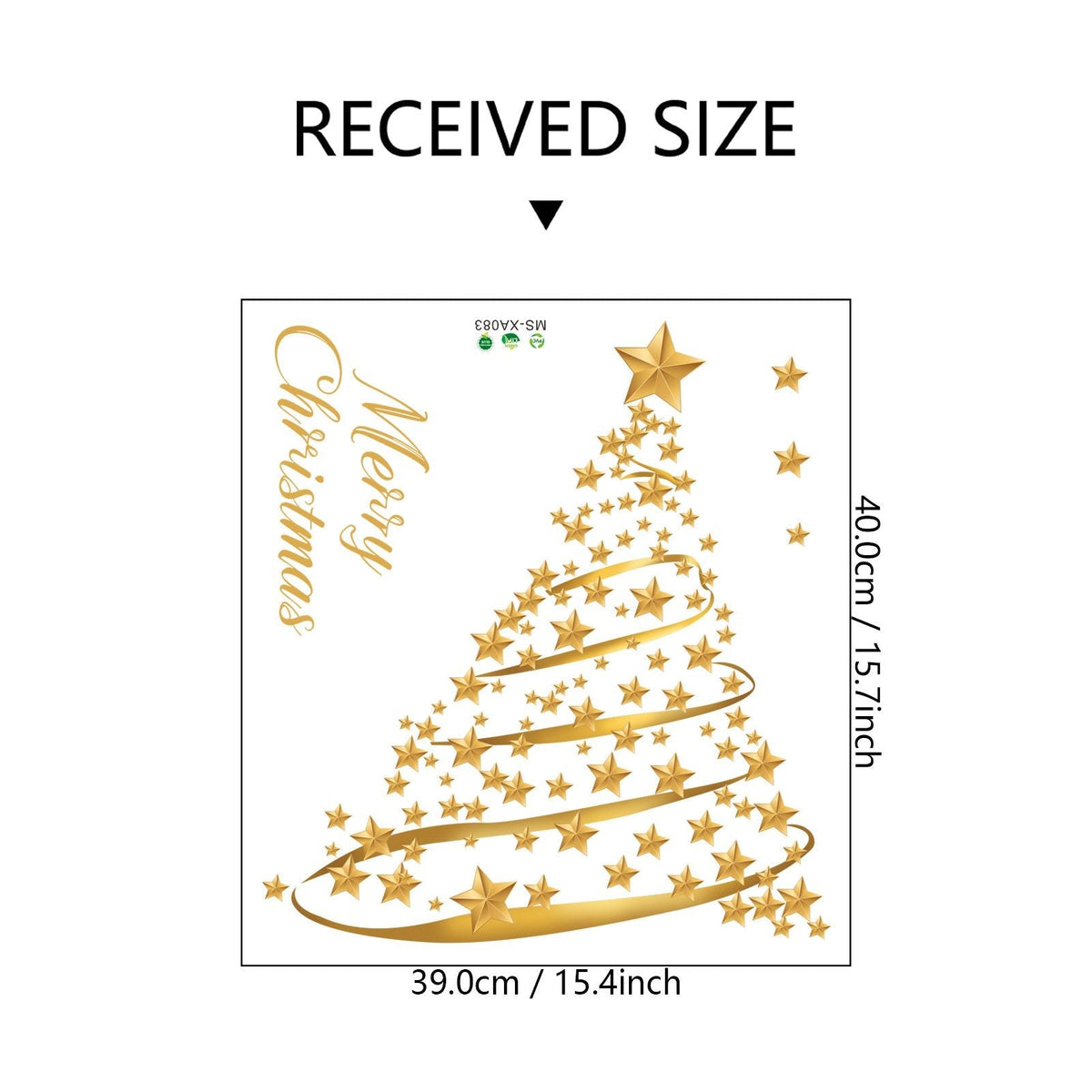 ⏳Surprise price: Buy 5 Get 3 Free🔥Christmas Creative Wall Sticke🎁🎅