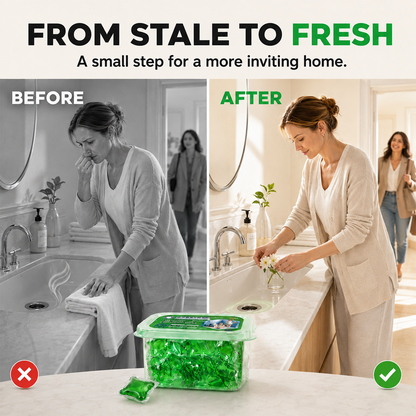 💧 Drain Deodorizer Capsules – Drop In For Fresher Drains