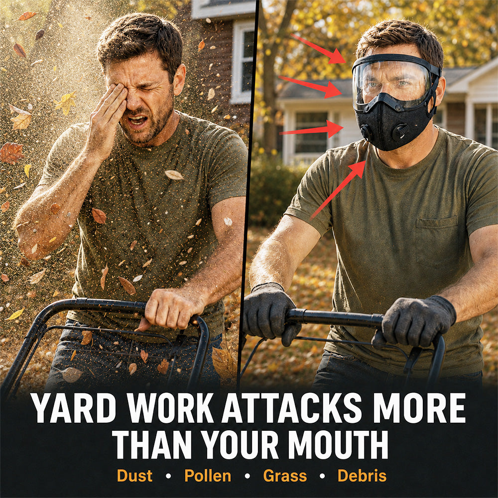 🔥2026 HOT SALE🔥FONOME GardenShield™ Full-Face Outdoor Protection System