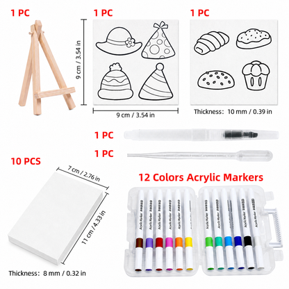 🎄Special Surprise Offer £6.99🎁Buy 3 Get 2 Free！🔮Master the magic of painting！👩‍🎨Foam Texture Painting Paper🎁