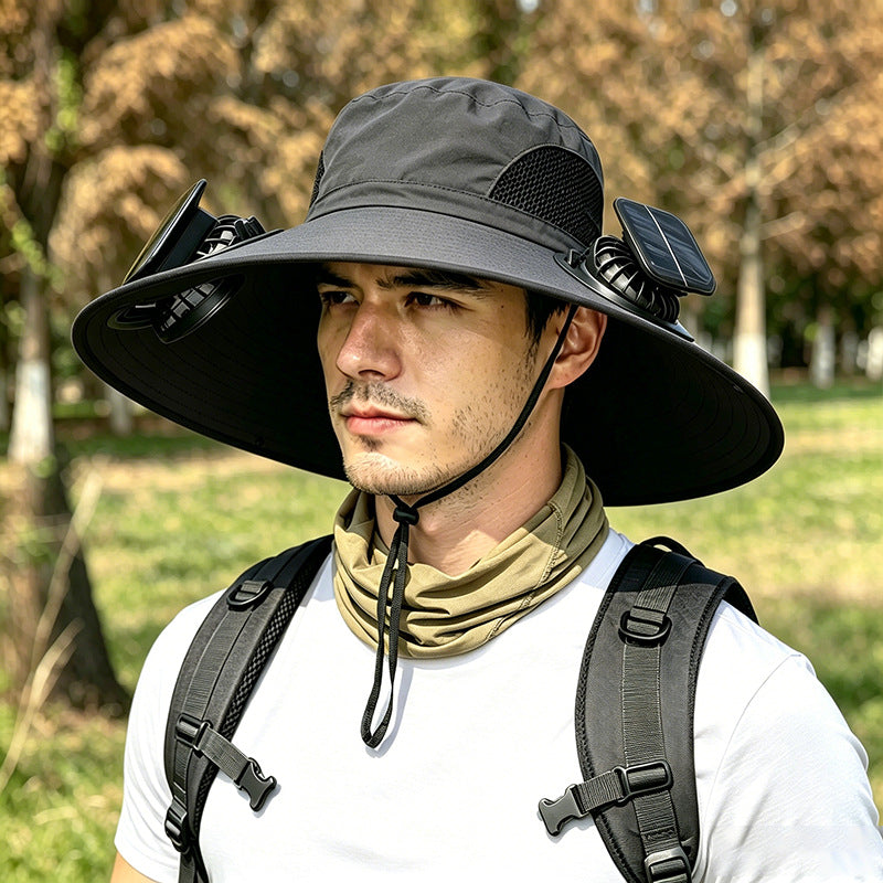 2026 HOT SALE | Solar Breeze Cooling Hat – Stay Shaded & Breezy Outdoors