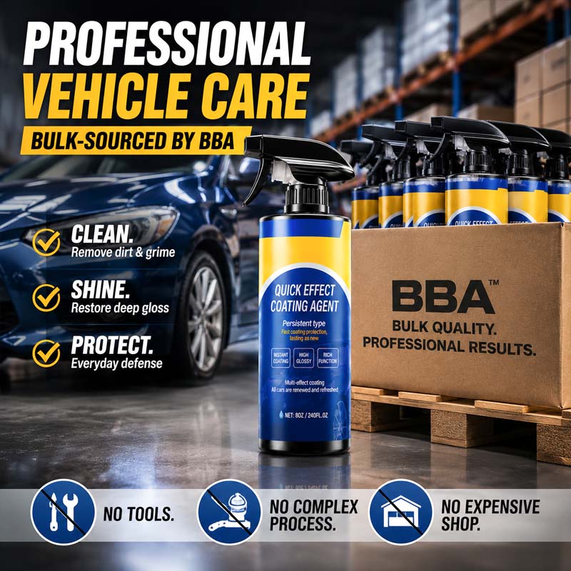 🚗✨ Advanced Car Quick-Acting Coating Agent Spray – Clean, Shine & Protect in Minutes
